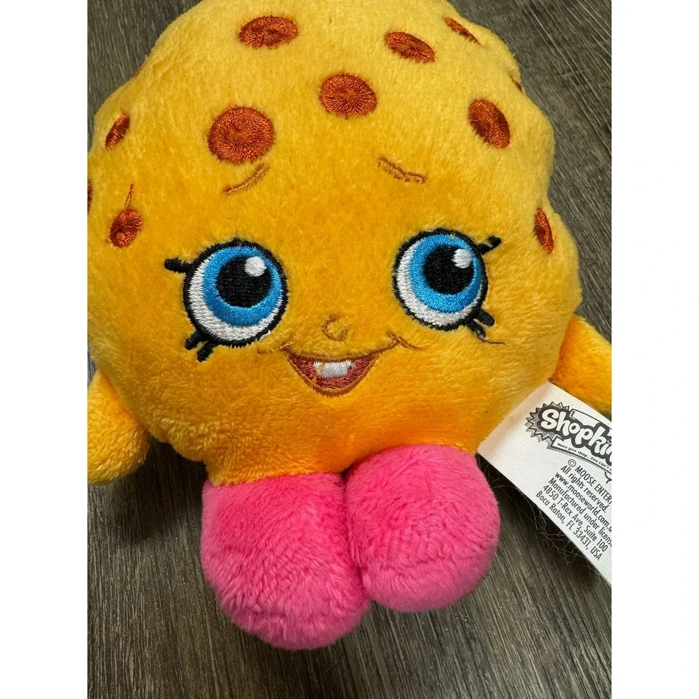 Shopkins Kooky Cookie Plush 6 Inch Yellow Stuffed‎ Toy Moose Enterprise 2016